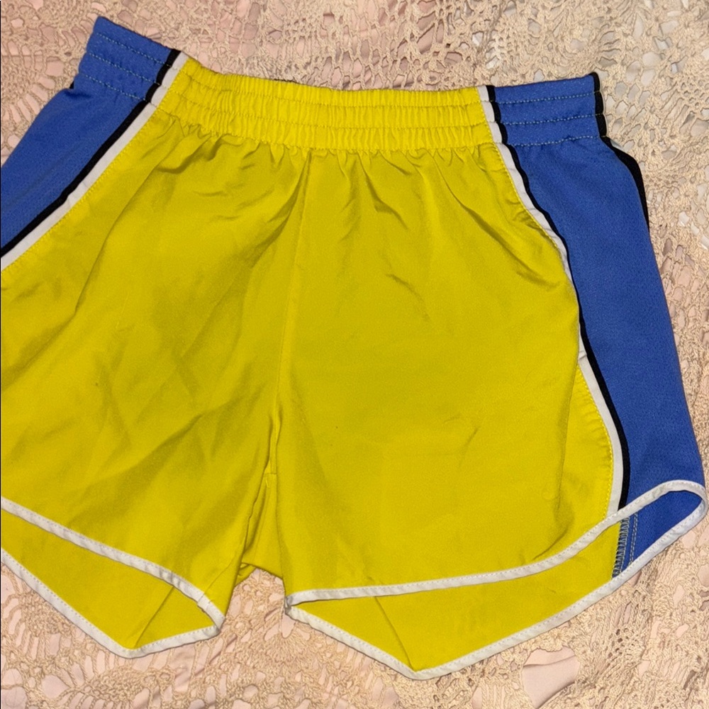 Nike Dri-FIT Yellow and Blue Athletic Shorts BUNDLE FOR DISCOUNTS - SEND OFFERS